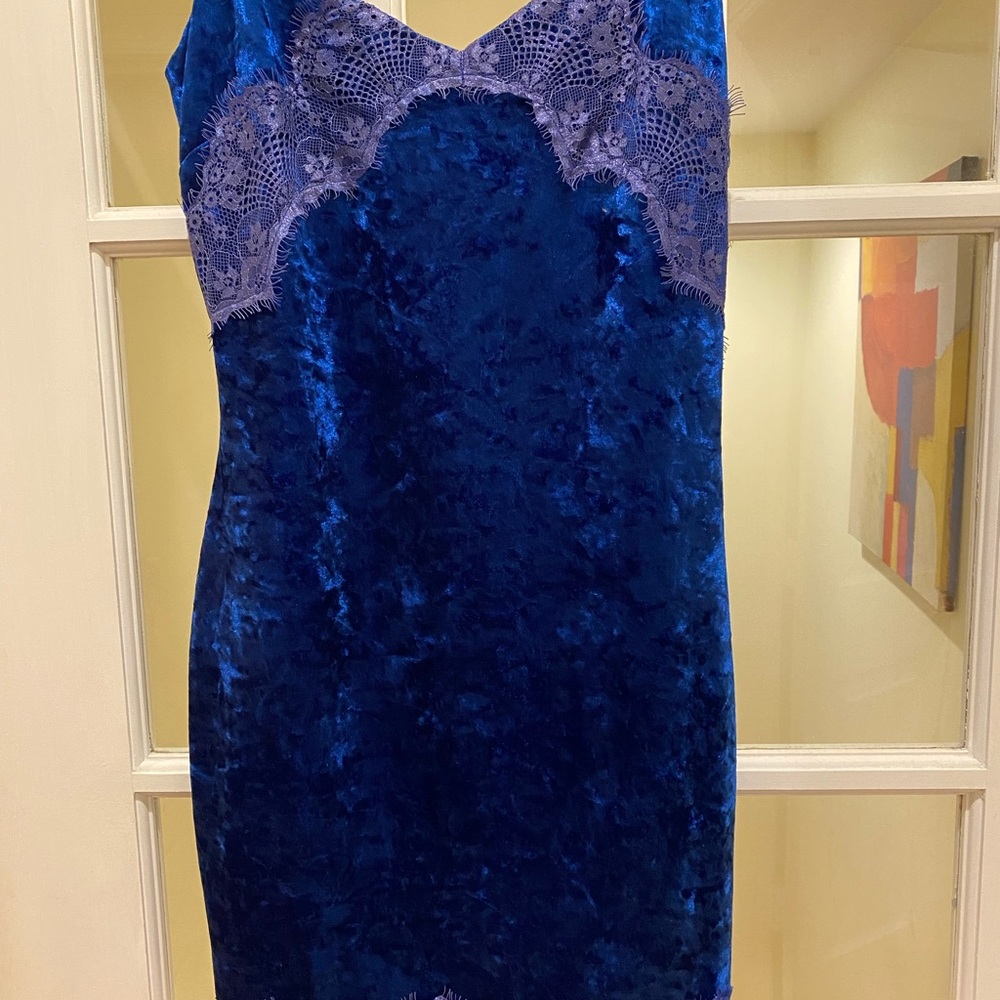 Velour Dress